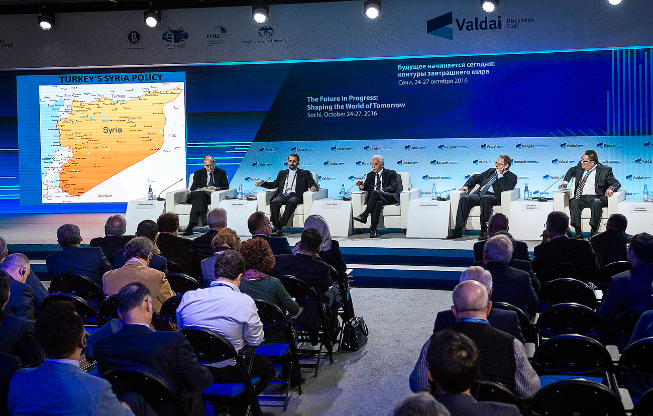 13th annual meeting of Valdai Discussion Club in Sochi / Source: Anatoly Strunin / TASS