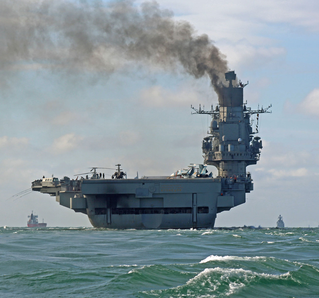 Keep calm: No need to panic over warships in the English Channel