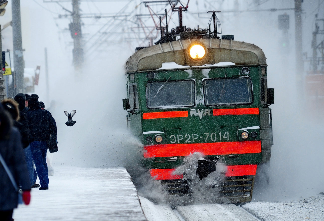 Trains are often the only link between  remote settlements and regional hubs. Source: TASS / Zurab Dzhavakhadze