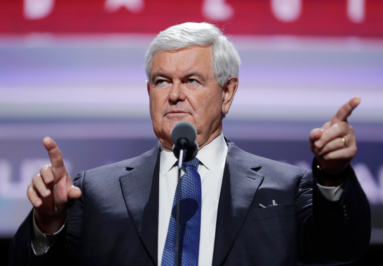 Newt Gingrich. Crédit : AP