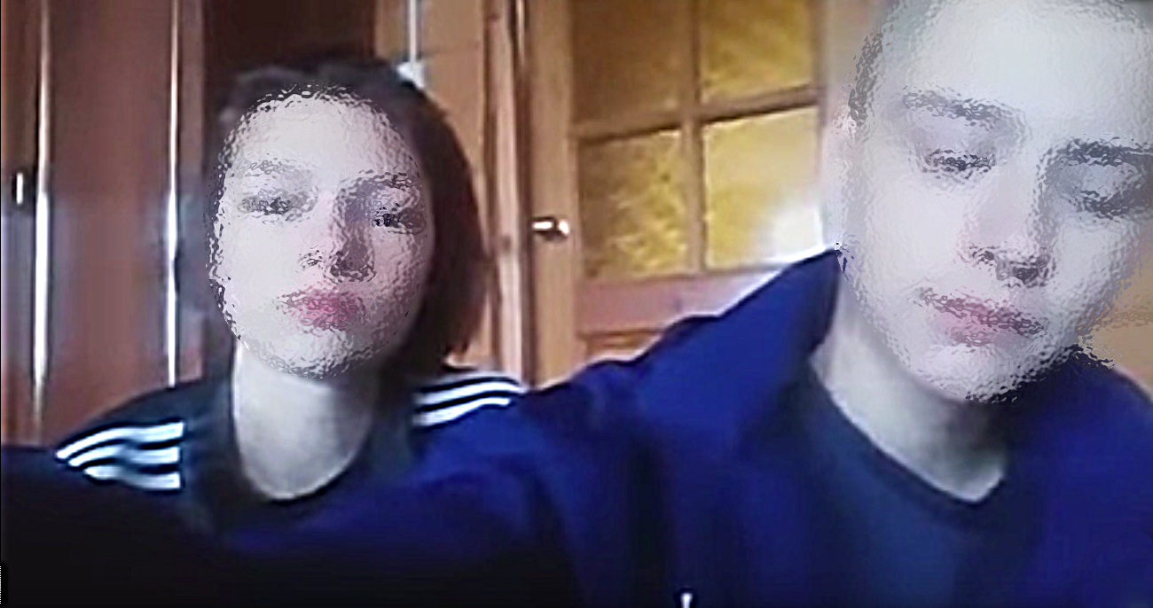 According to Muravyov’s account of events on the Periscope broadcast, they decided to run away because Vlasova, his girlfriend, was "severely" beaten at home for sleeping over at her friend's house without asking, and he had simply had enough of his parents. Source: Video screen grab/denismurav