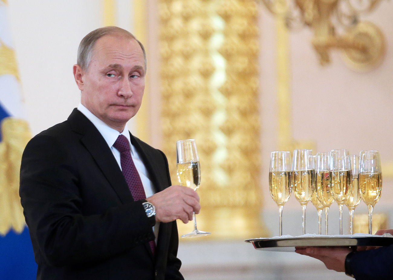 What is Vladimir Putin’s officially declared salary?