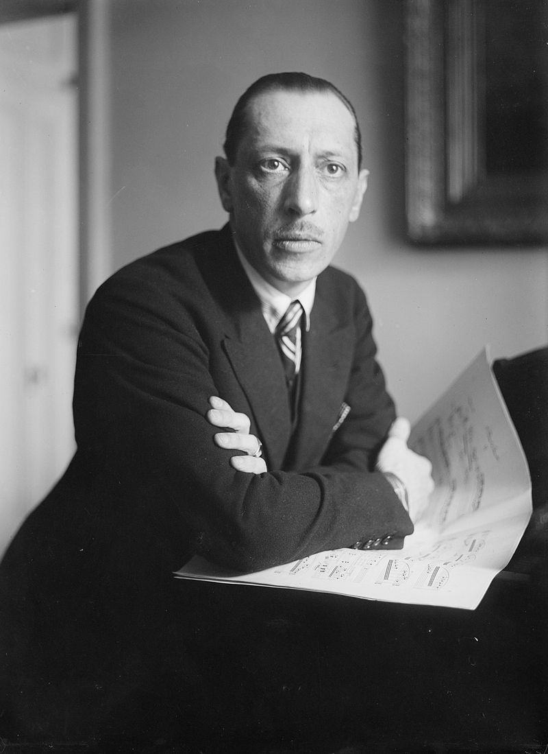 Igor Stravinsky. Source: Library of Congress / George Grantham Bain Collection