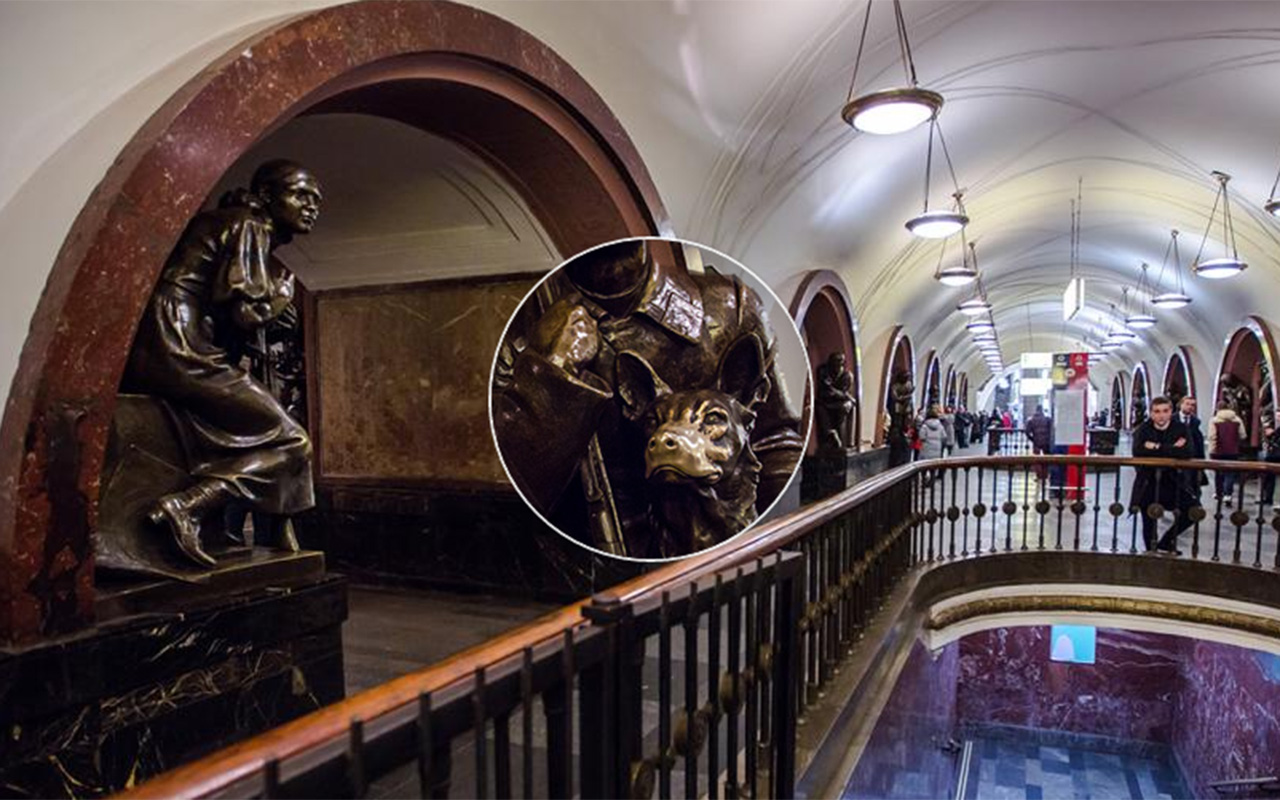 Take a closer look at the Moscow Metro’s most famous statues