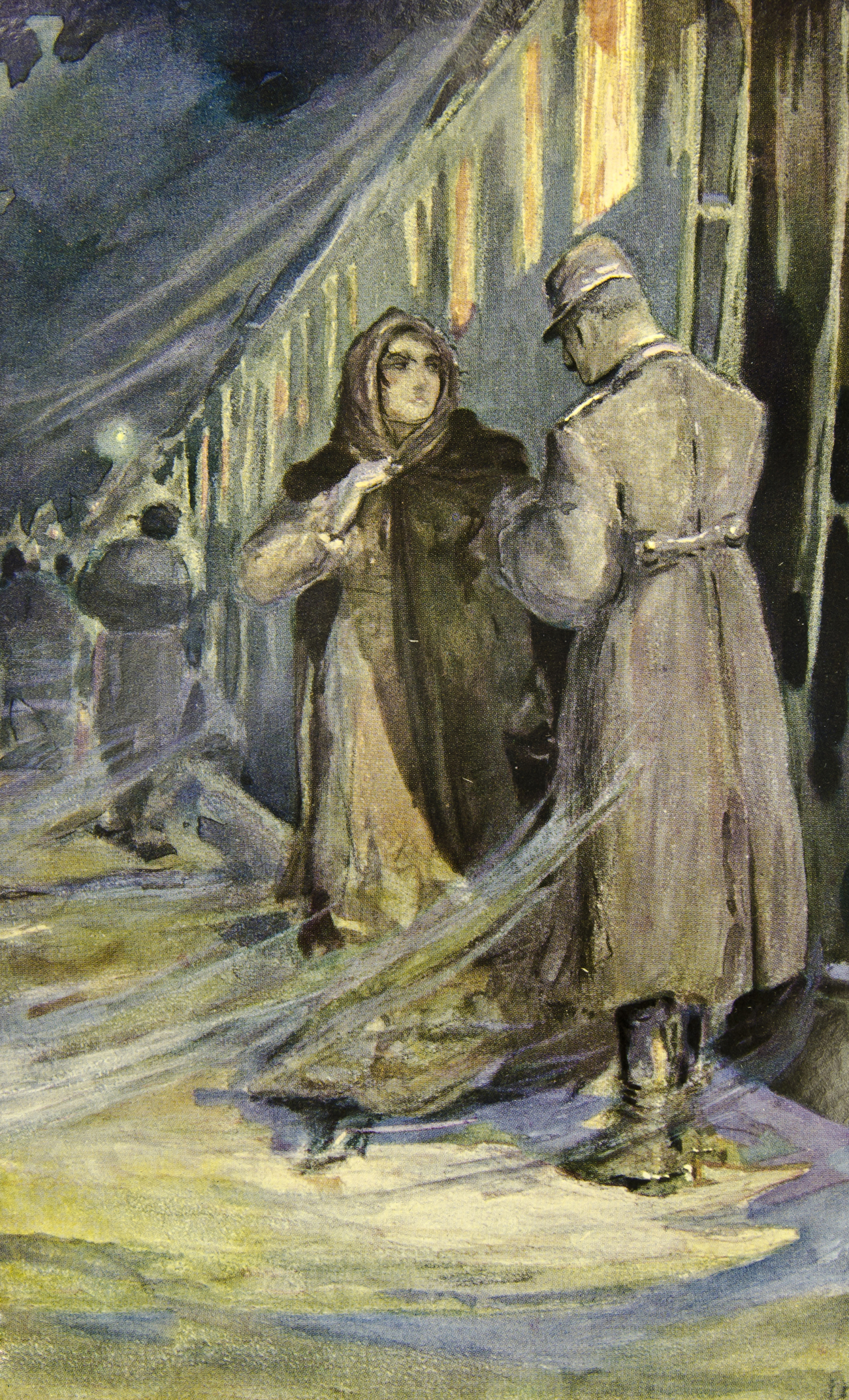 Una illustrazione di Zahar Pichugin per il romanzo "Anna Karenina". Fonte: Shutterstock/Legion Media