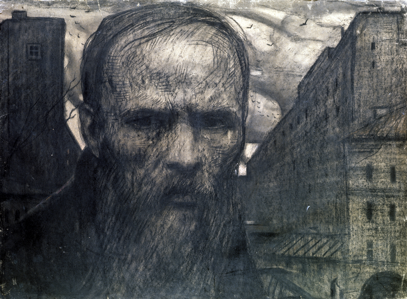 Ilya Glazunov's Dostoyevsky. 1962. Source: Pavel Balabanov / RIA Novosti