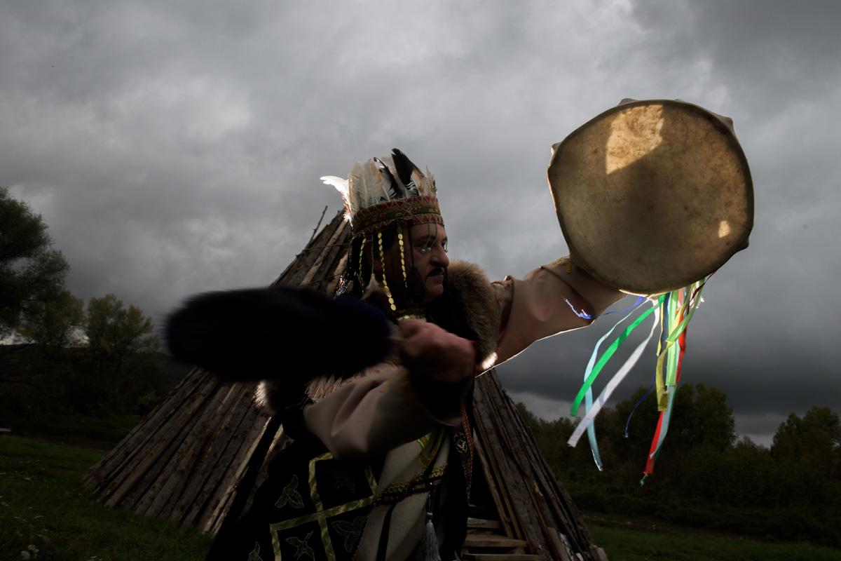 Les Koumandines avaient leur propre religion avec des chamans. Crédit : Anton Agarkov