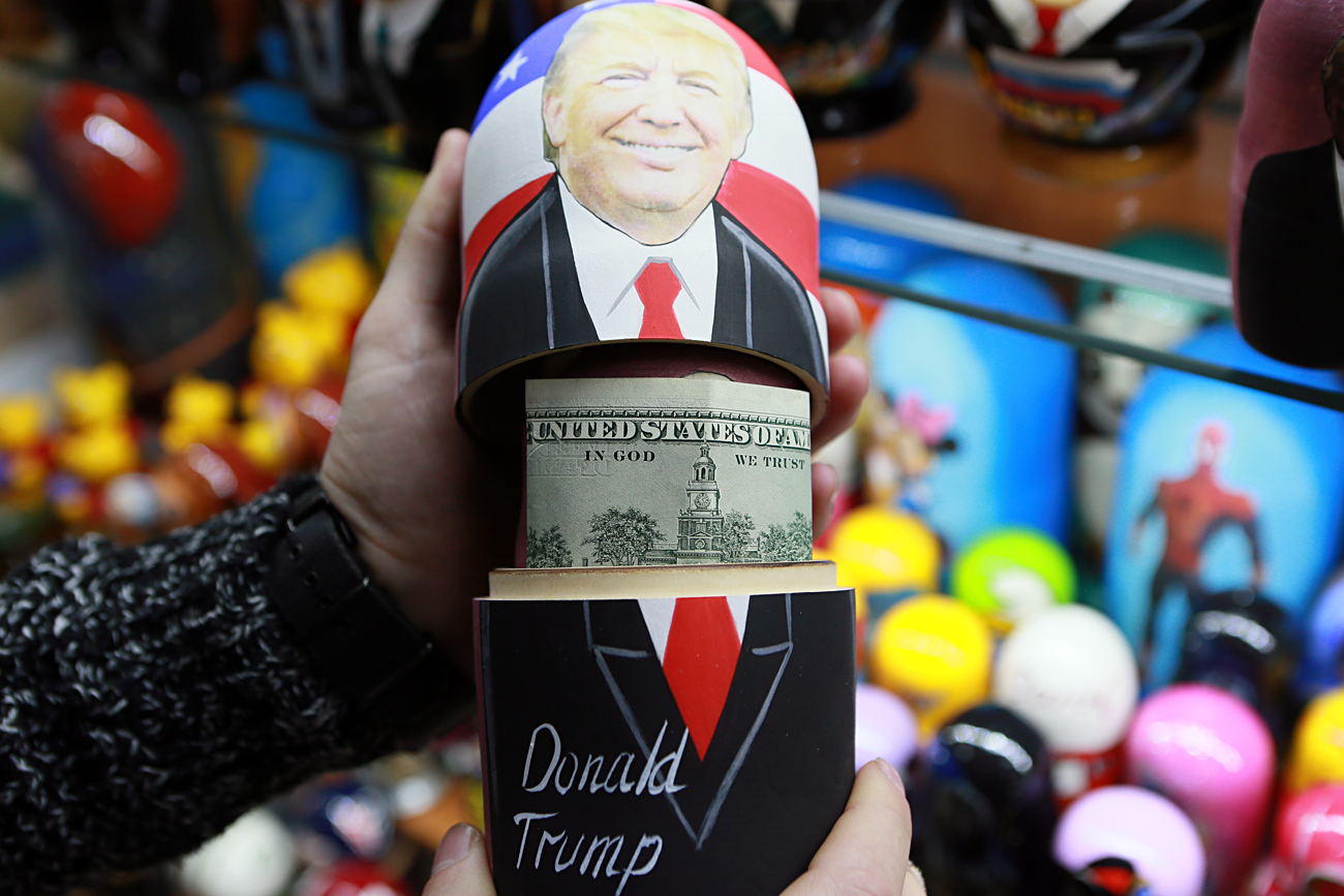 Russian souvenir makers turn to Trump for new ideas