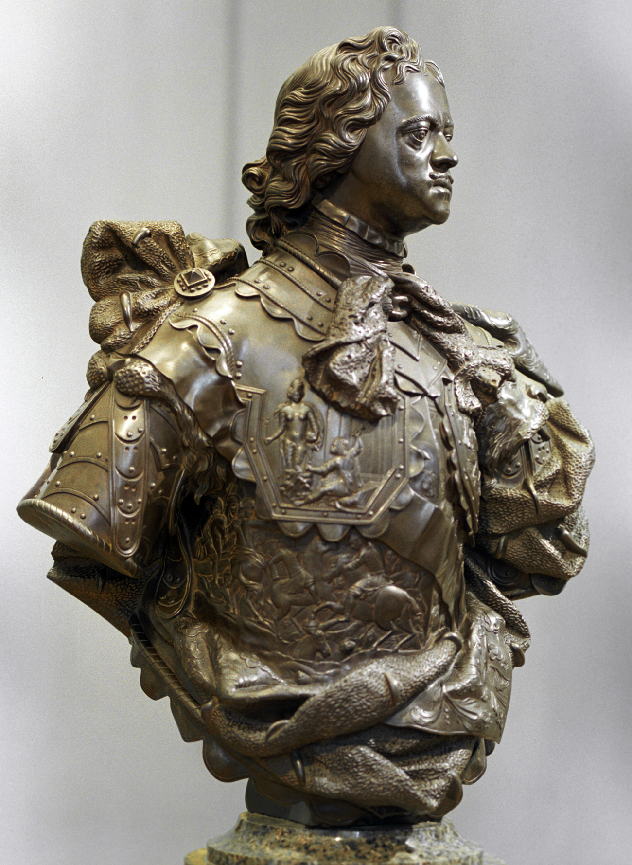 Pierre le Grand par Carlo Bartolomeo Rastrelli. Musée russe de Saint-Pétersbourg. Crédit : RIA Novosti