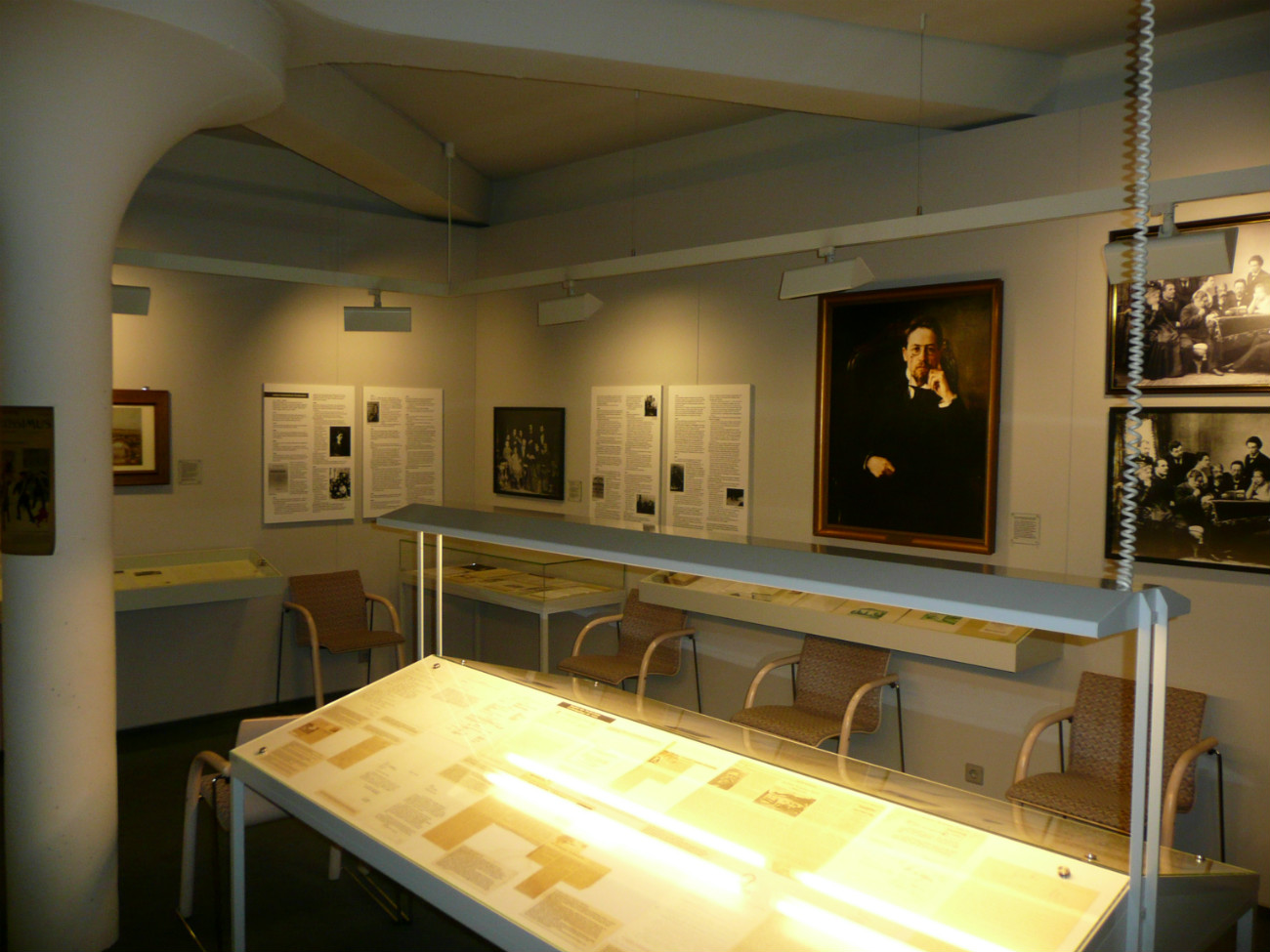 Literararym museum "Chekhov Salon" in Badenweiler / Source: Brücke-Osteuropa (public domain)