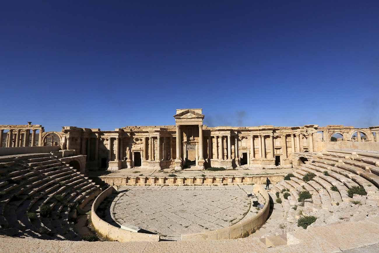 Estado Islâmico volta a mirar destruição de Palmira width=