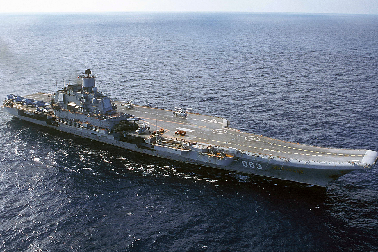 How much did Russia spend on the Admiral Kuznetsov mission?