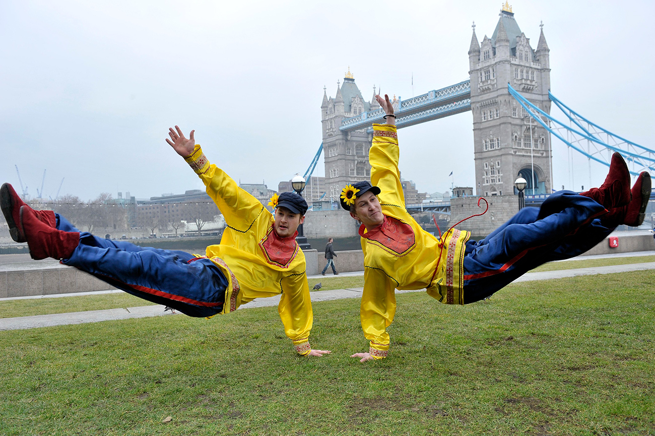 In the previous years London celebrated Maslenitsa  with large concerts on Trafalgar Square. Pictured: Maslenitsa celebrations in 2010. Source: ZUMA Press/Global Look Press