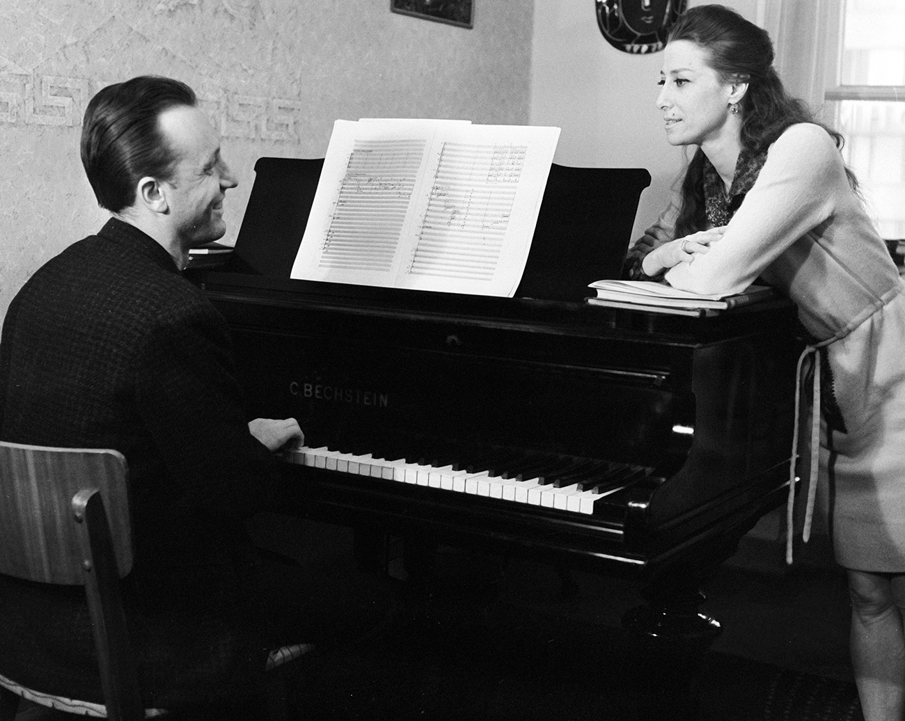 Composer Rodion Shchedrin and his wife ballerina Maya Plisetskaya. / Photo: vasily Malyshev/RIA Novosti