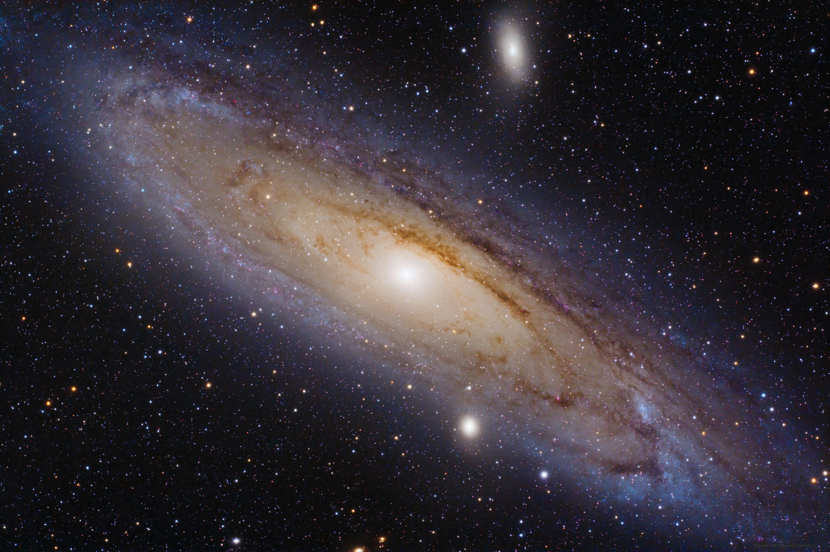 M31 (Imagem: Lorenzo Comolli/Nasa)