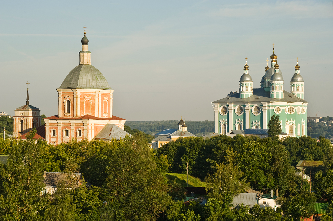 La cattedrale della Dormizione di Smolensk. Fonte: William Brumfield