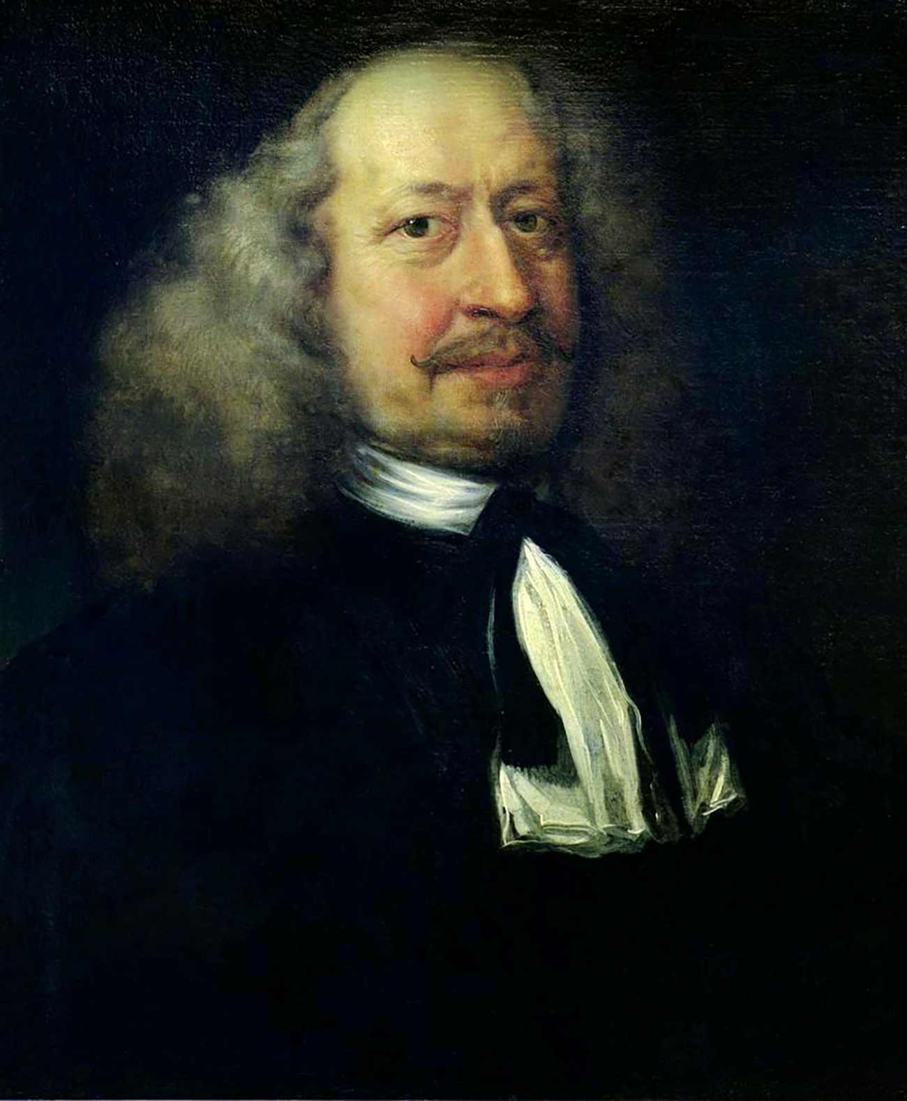 Portrait of Adam Olearius by Jürgen Ovens. Source: Public domain