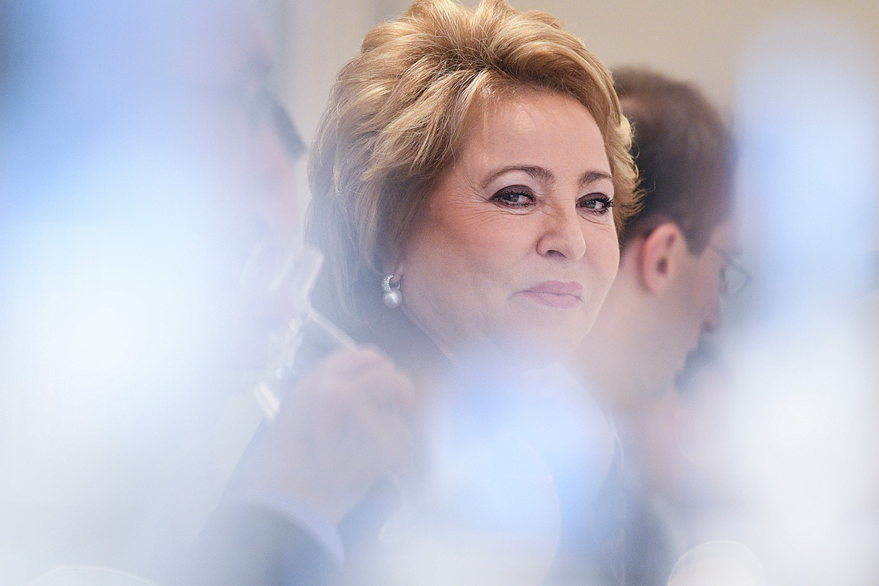 Valentina Matvienko. Fuente: Ramil Sitdikov/RIA Novosti