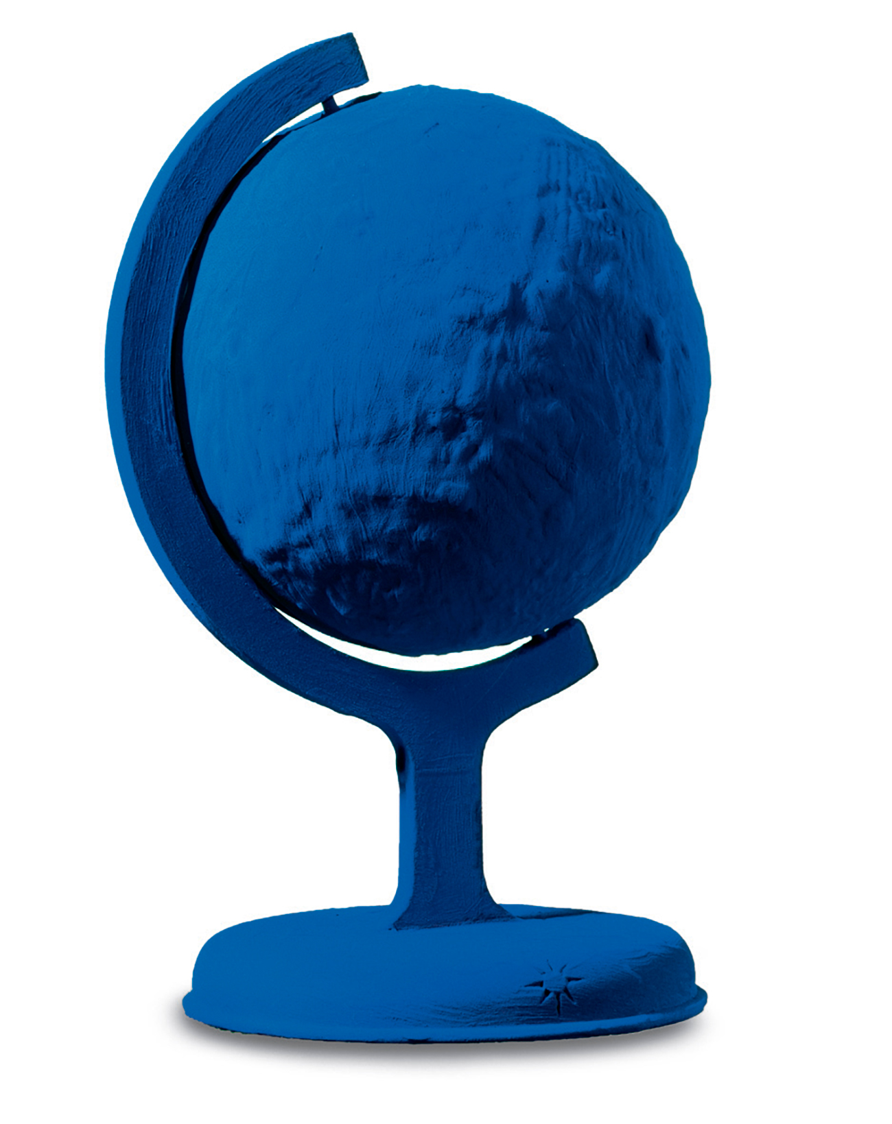 Globe terrestre bleu (RP 7) par Yves Klein, 1988.n