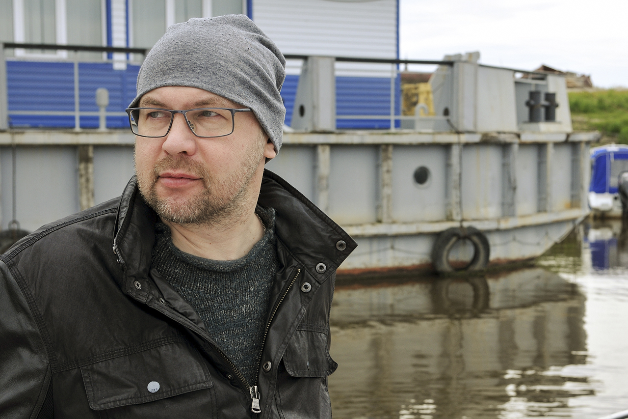 Alexei Ivanov on the bank of Tobol river. Source: ivanproduction.com