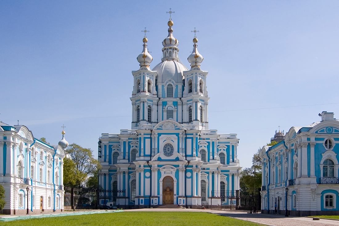 La Cattedrale di Smolnyj. Fonte: Shutterstock