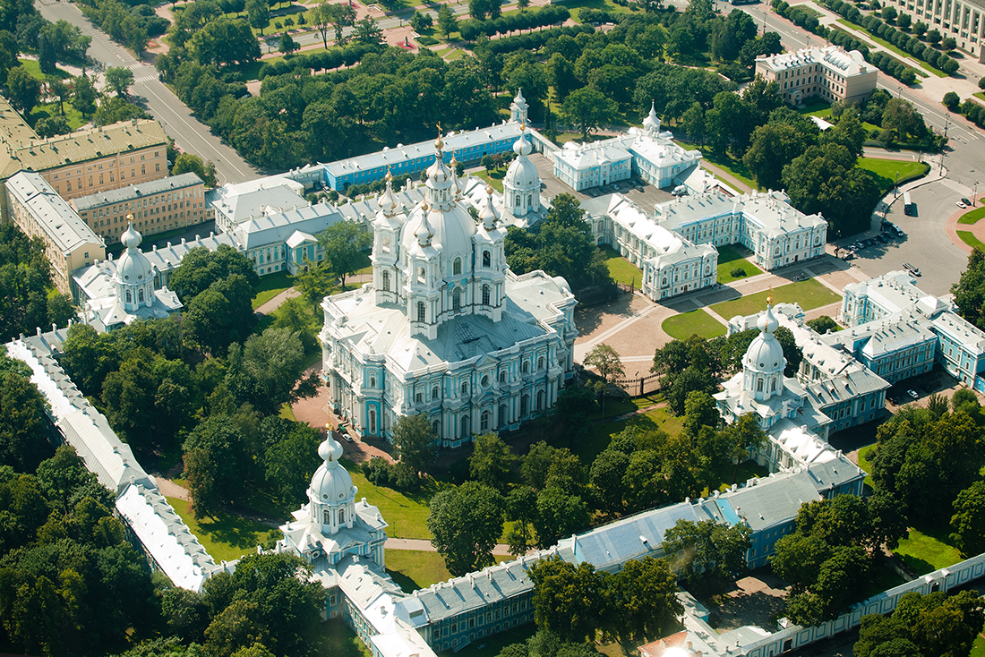 La Cattedrale di Smolnyj. Fonte: Shutterstock