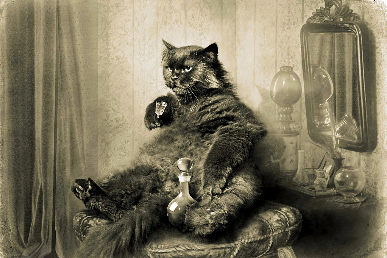 A member of Woland’s entourage, this cat is a typical trickster, adored for his charisma, buffoonery and catch phrases. Source: Bulgakov museum