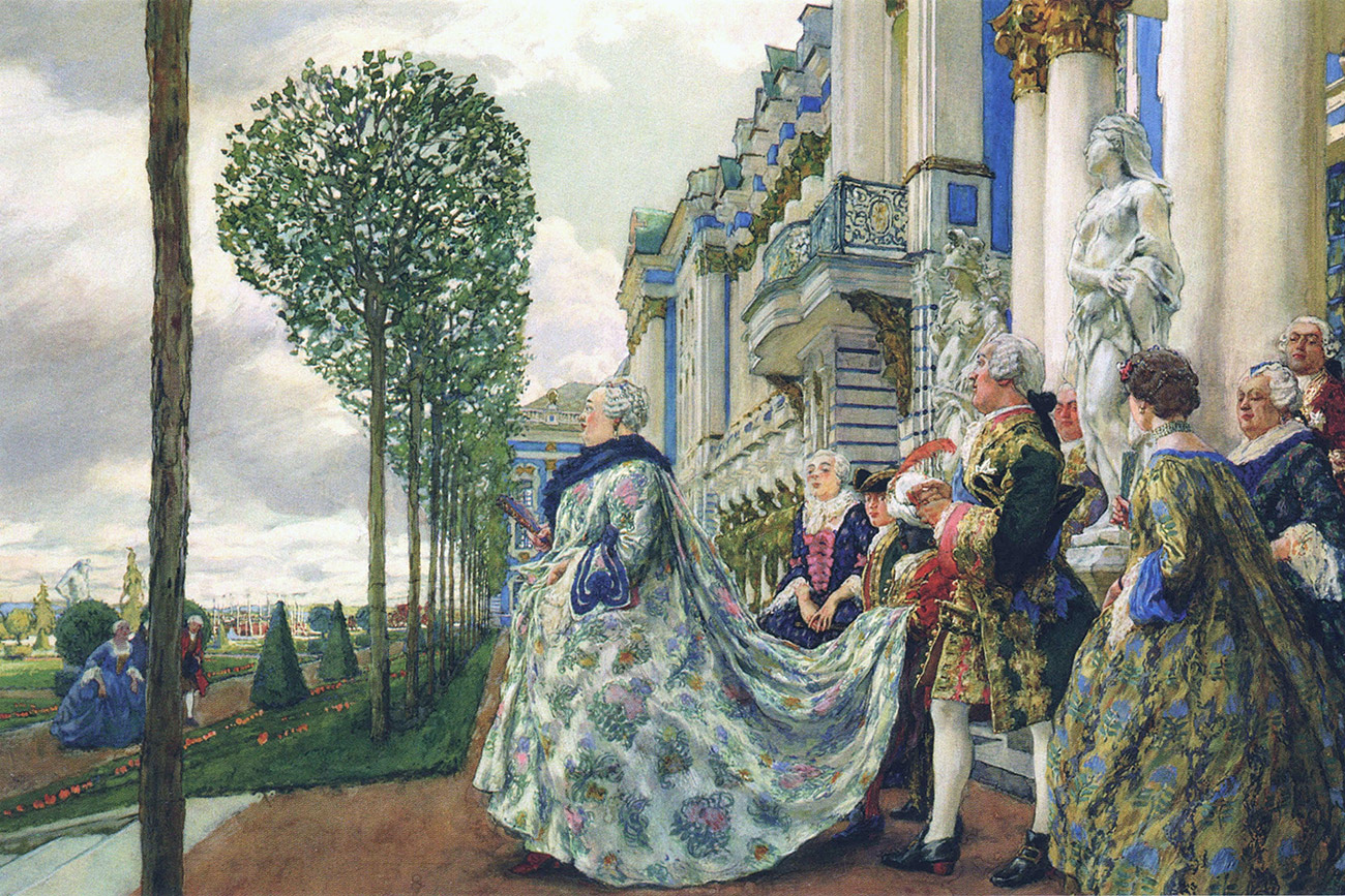 On This Day Empress Elizabeth Approved A New Design For The