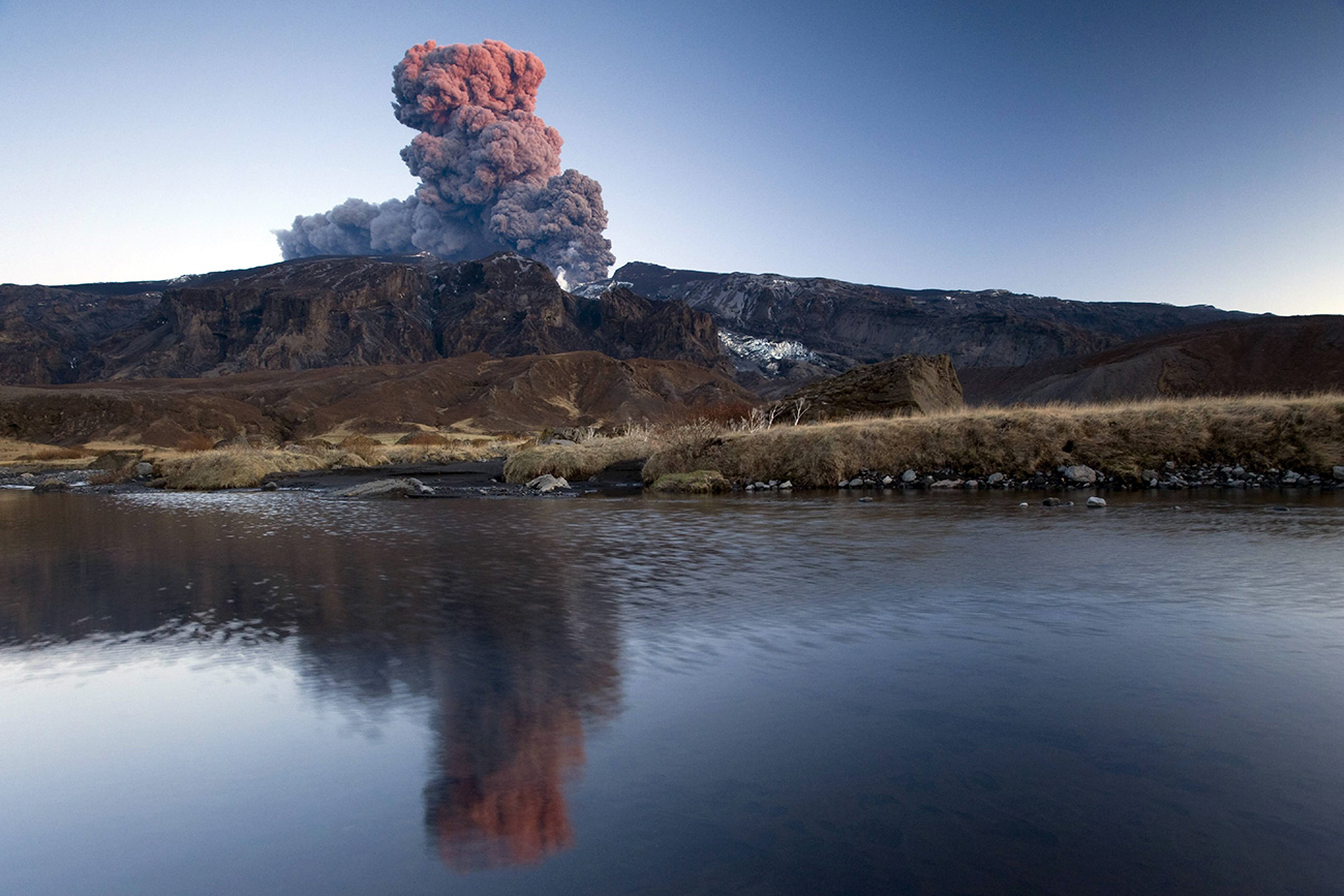 Ash clouds from the eruption of the Eyjafjallajökull volcano in Iceland in 2010 affected flights to and from Europe, with a number of major airports closed to all traffic. Global Look Press