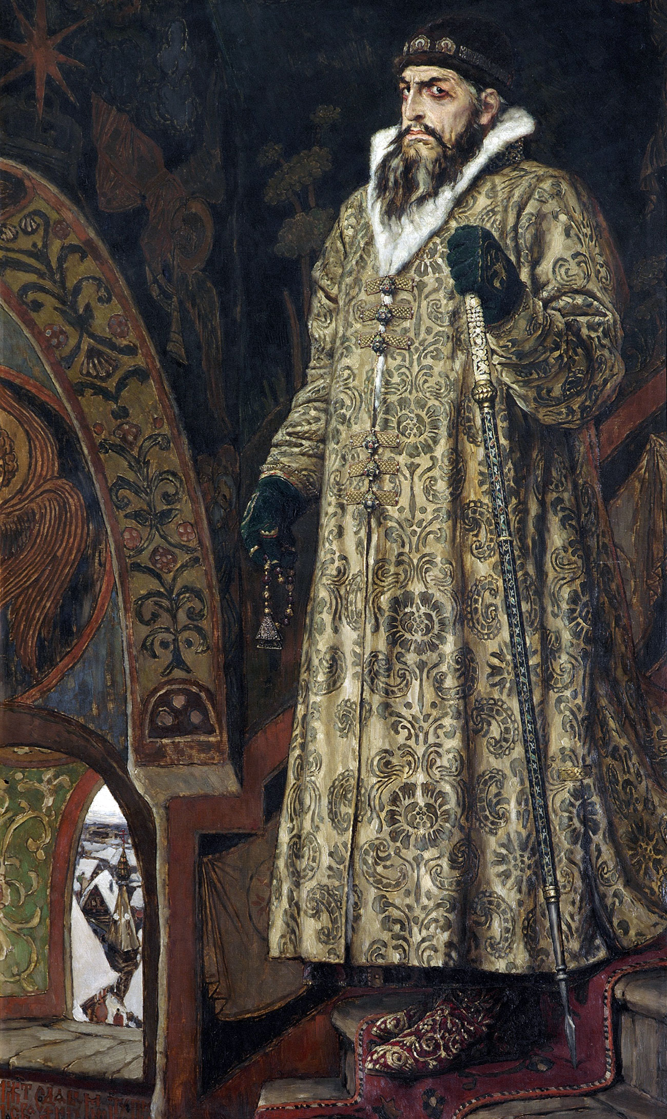 Car Ivan Grozni, Viktor Vasnecov, 1897. / Galerija Tretjakov 