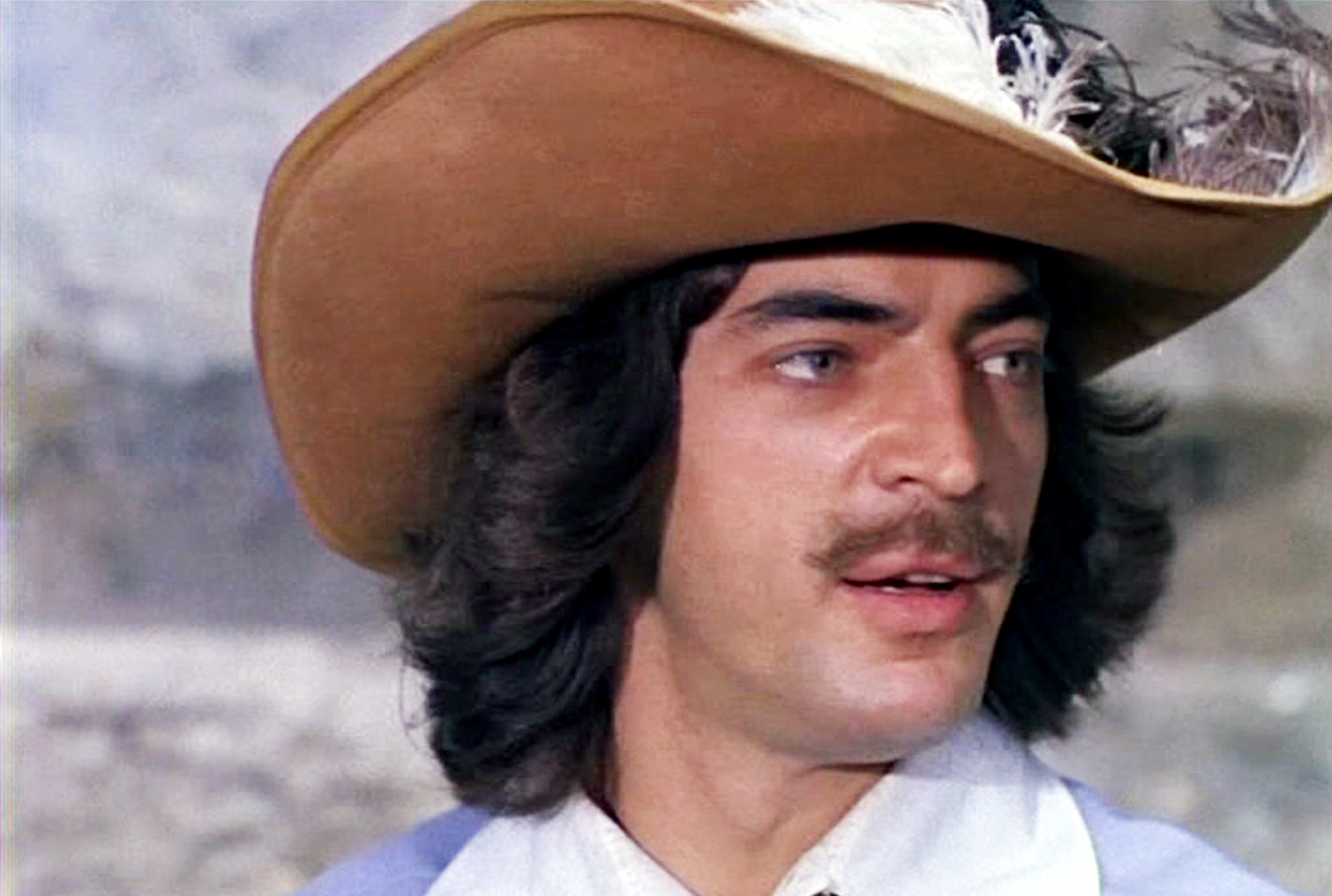 Mikhail Boyarsky as d'Artagnan. Source: Kinopoisk.ru