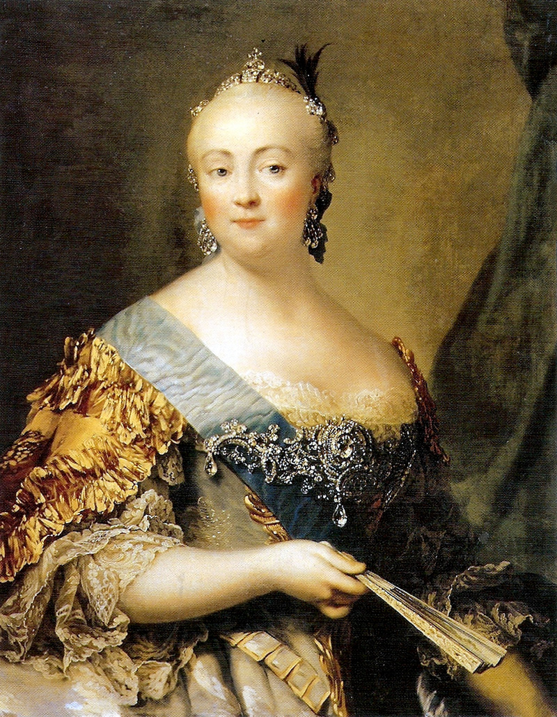 Elizabeth of Russia by V.Eriksen. / Source: Tsarskoye Selo