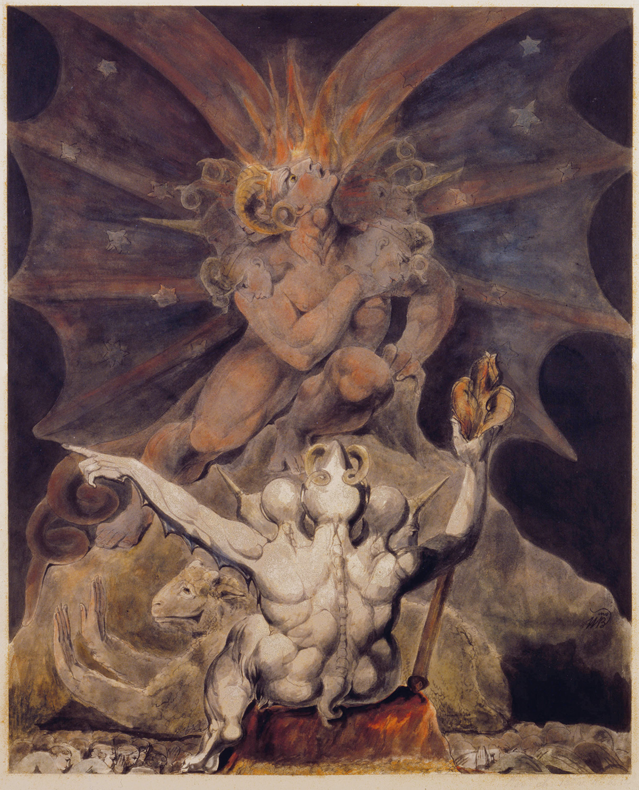  "The Number of the Beast is 666" / William Blake Archive