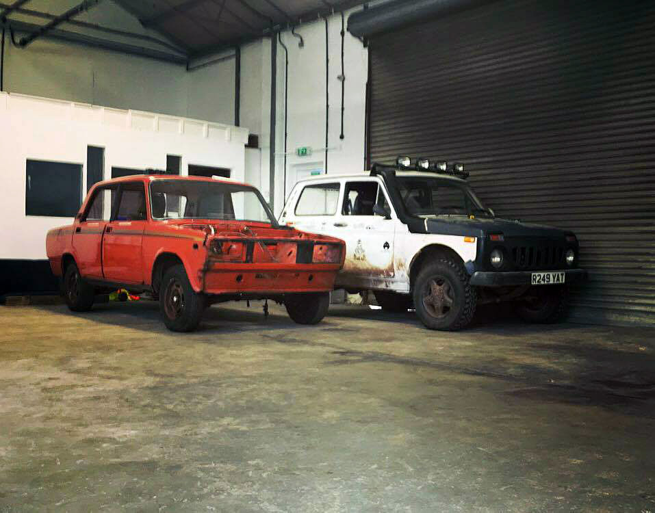 William also has a Lada Niva which has been lifted and caged, it was brought when he was 13. / Photo: Personal archive