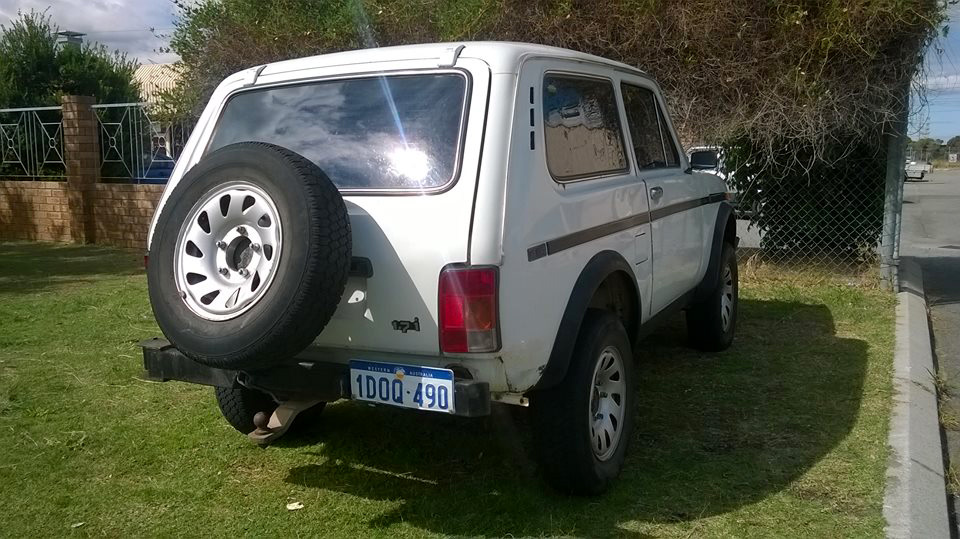 Benny's Lada Niva. / Photo: Personal archive