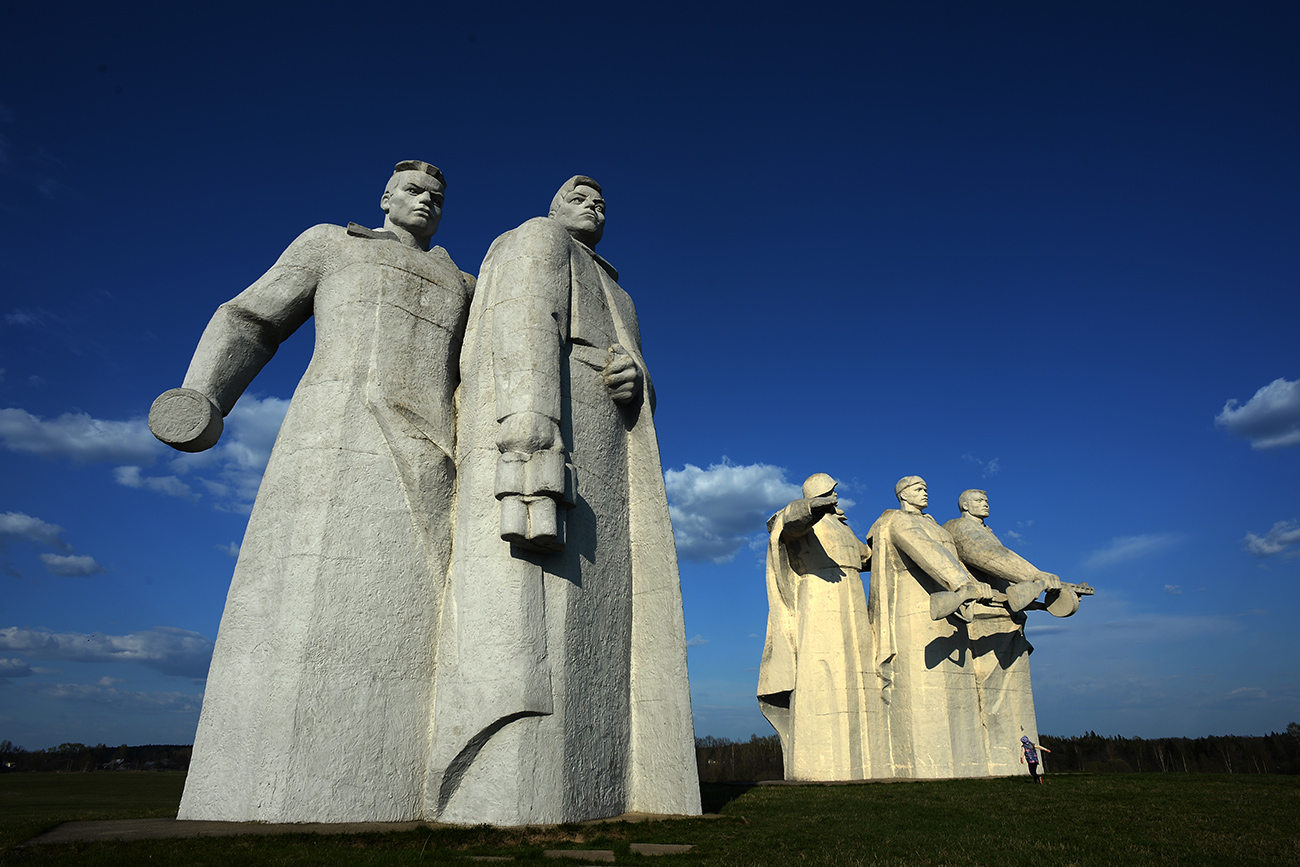 Memorial aos Vinte e Oito Guardas de Panfilov, no distrito de Volokolamski (Foto: Vladímir Sergueiev/RIA Nôvosti)