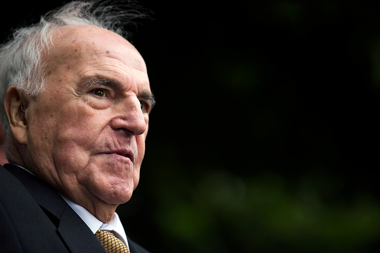 Helmut Kohl. Crédit : Reuters