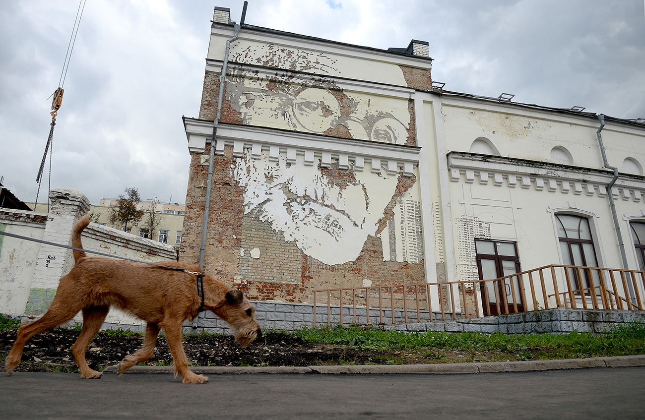 Portrait of Hermann Hesse in Moscow. Source: Konstantin Chalabov/RIA Novosti