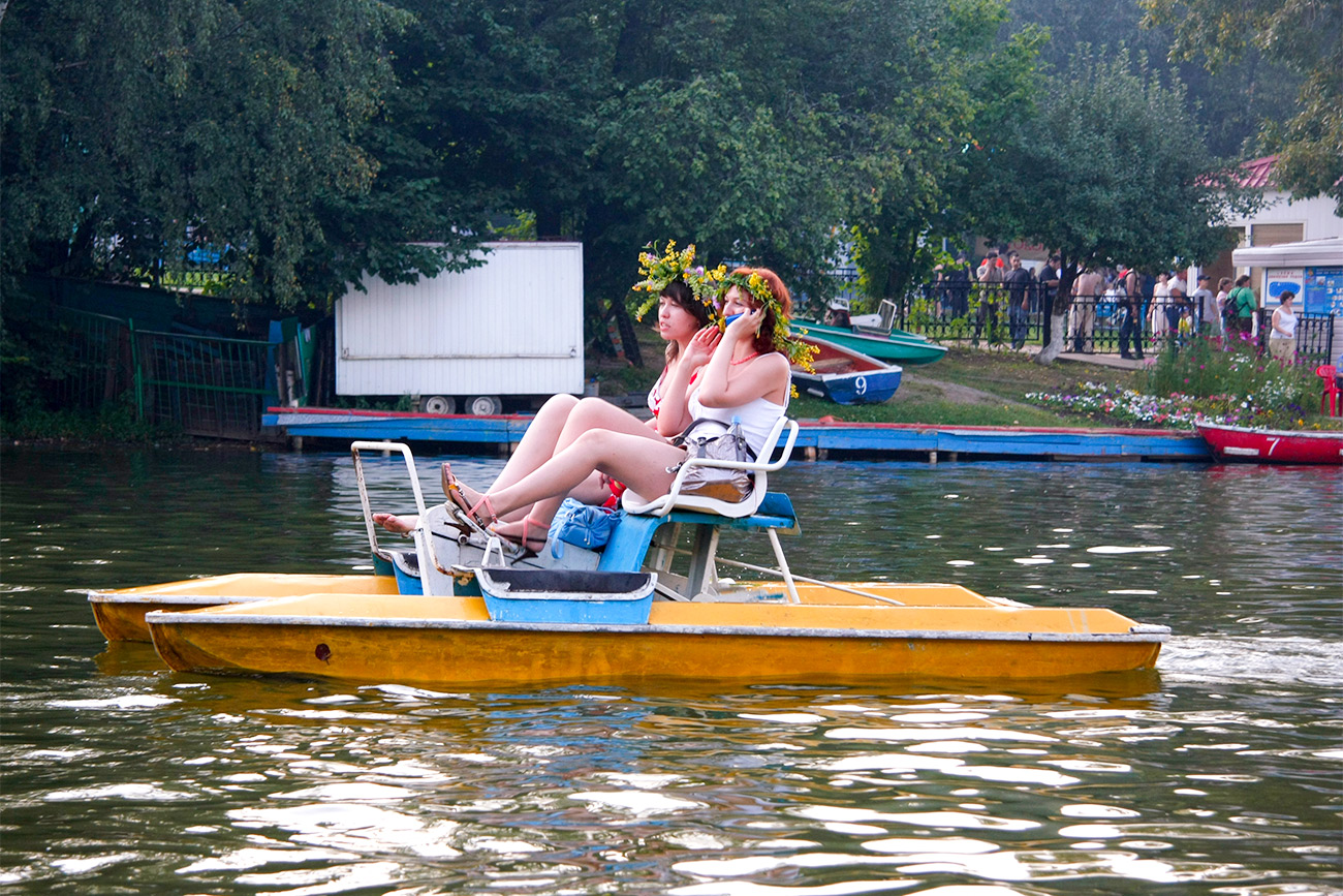 A pond at Troparyovo park. Source: Roman Galkin/RIA Novosti