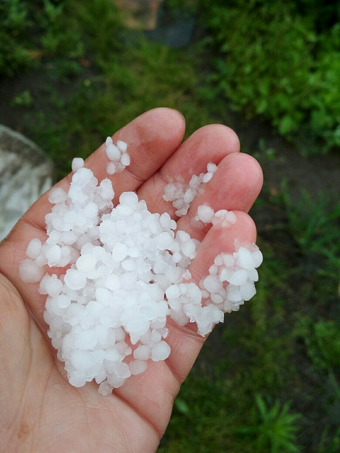 A heavy hailstorm and snowfall near Kazan, Tatarstan. Source: Global Look Press