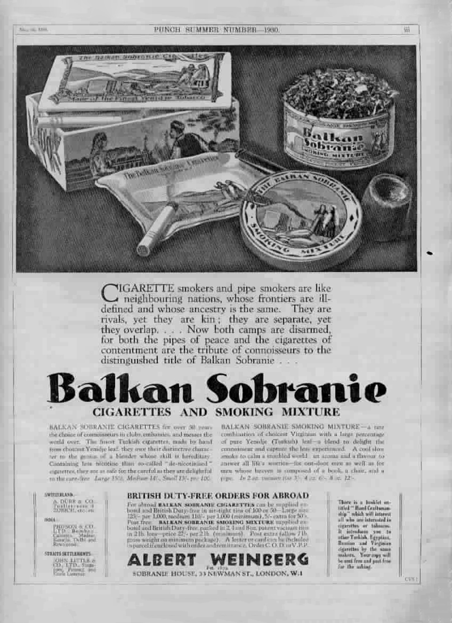 Balkan Sobranie. Sumber: Foto arsip