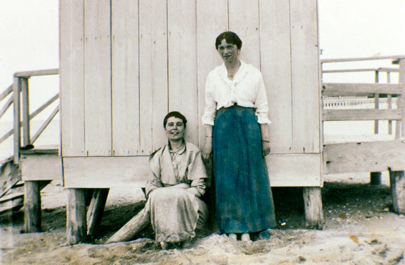 Mulher desconhecida e Olga (Foto: Getty Images)
