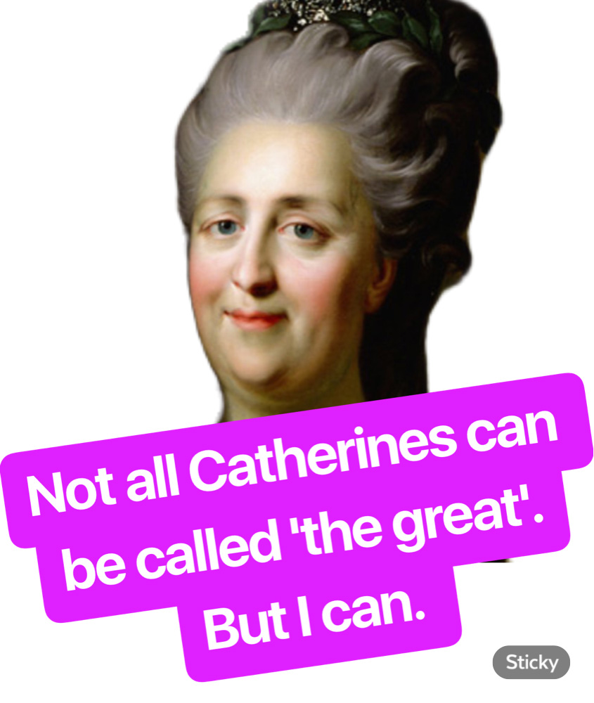 Catherine is great! / RBTH