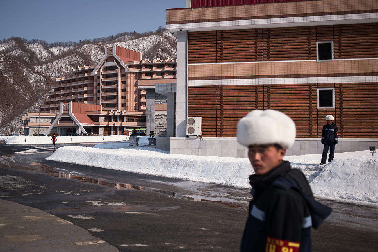 Skigebiet Masikryong / AFP