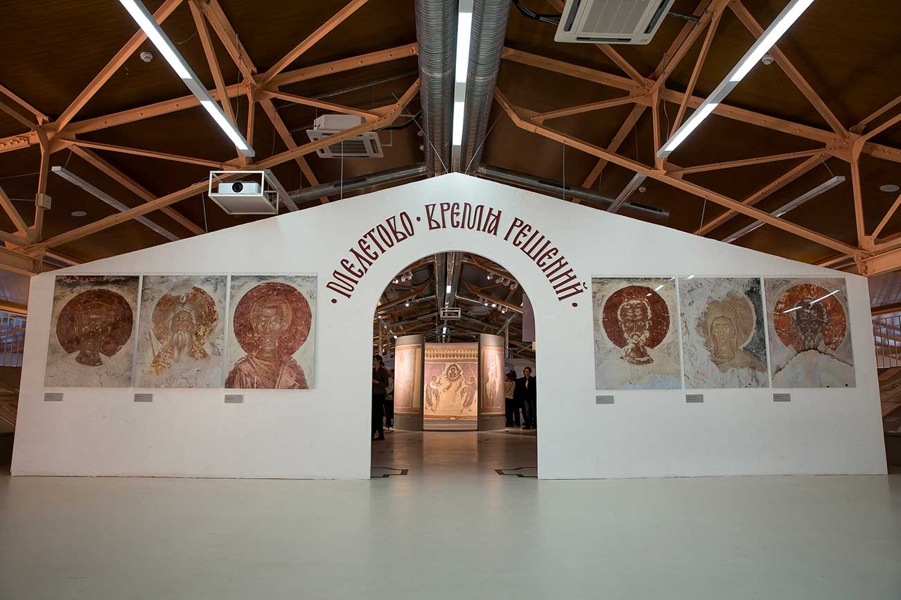 La exposición en el Centro Grabar “Meliótovo. Tiempo de Decisiones". Fuente: Alexéi Kasminin