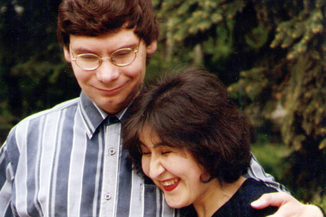 Zarifa and Mikhail. Personal archive