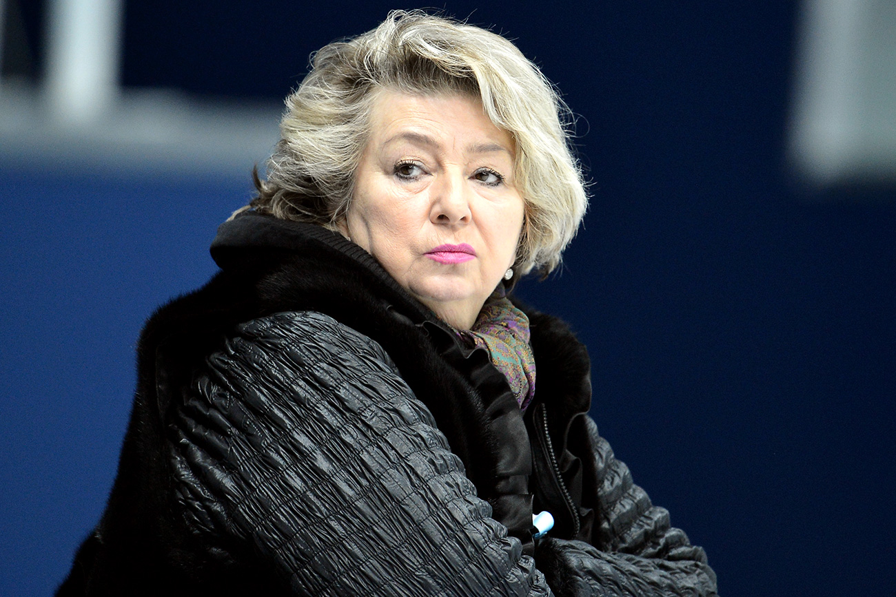 The coach Tatiana Tarasova. / Alexander Vilf/RIA Novosti