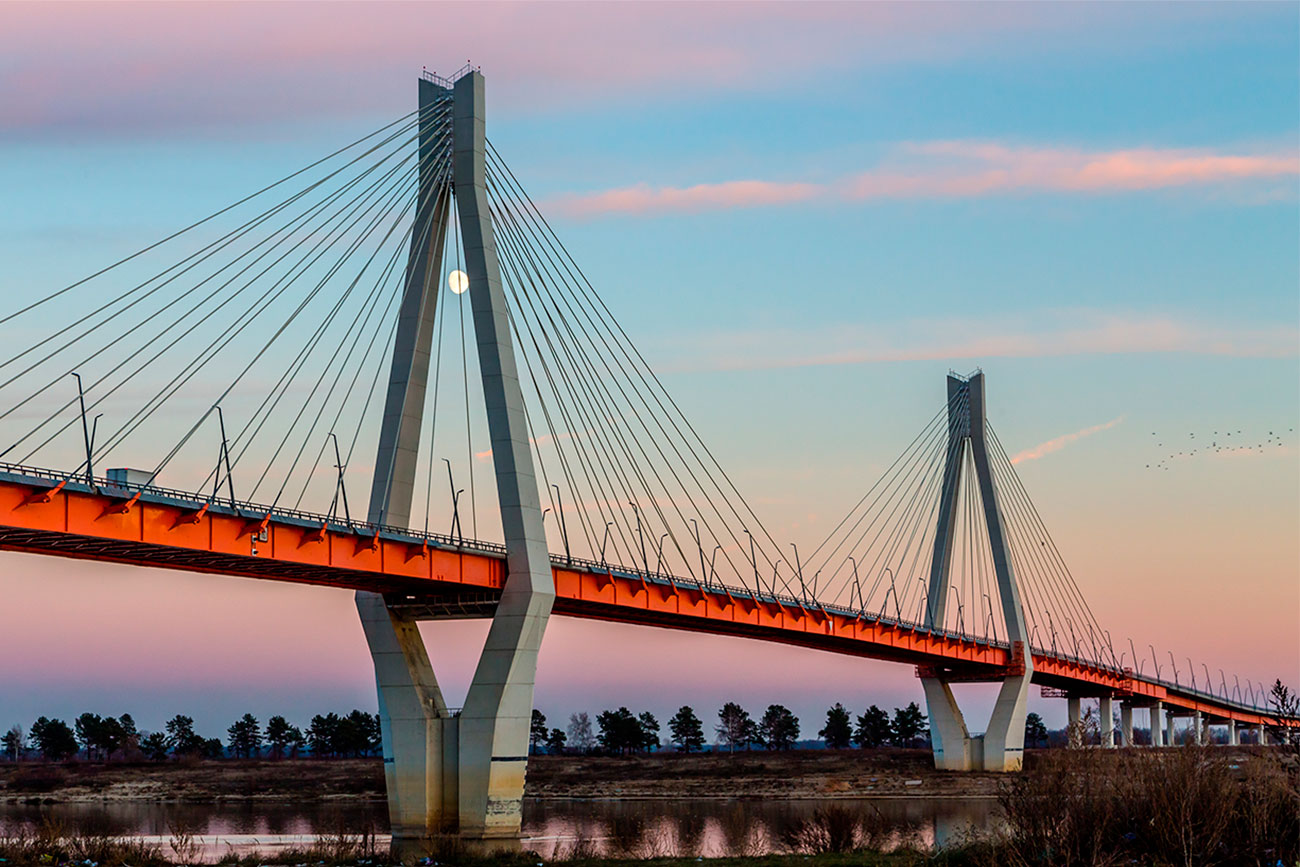 A ponte Muromski, que atravessa o rio Oka / Foto: Legion Media