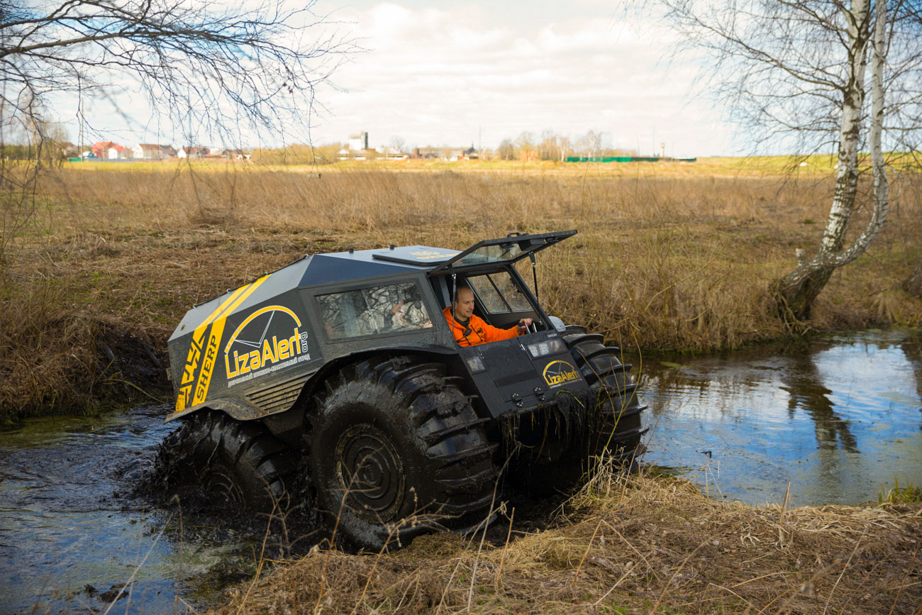 The Sherp ORV is used during searches / Liza Alert