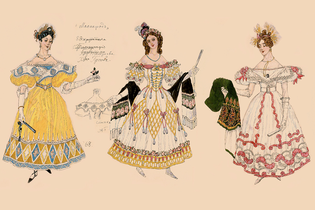 銃弾飛び交う中の 仮面舞踏会 ロシア ビヨンド